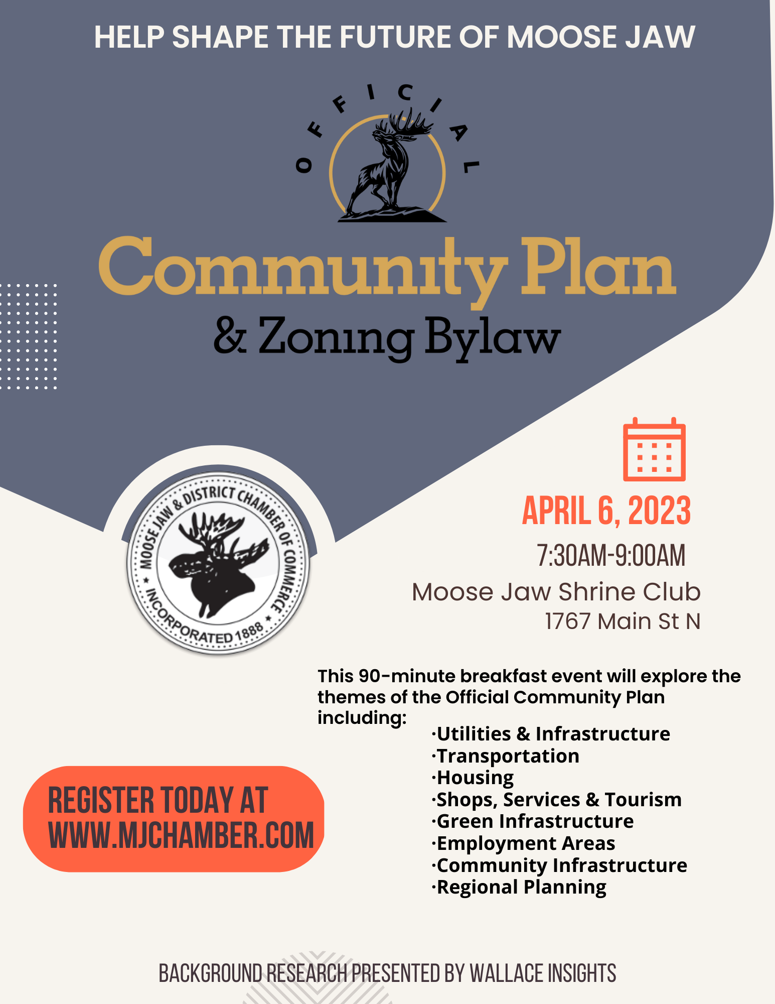 Breakfast Event - Help Shape The Future of Moose Jaw!